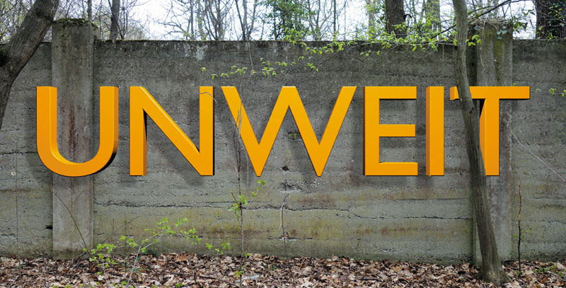 unweit